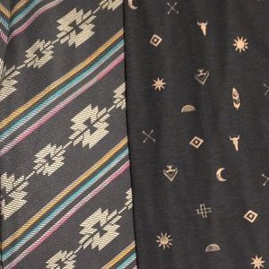 Two Mossimo Target knit Maxi skirts